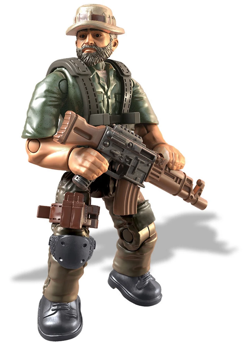 Mega Construx - Micro-figurine articulée Capitaine Price de "Call of Duty" à construire de collection
