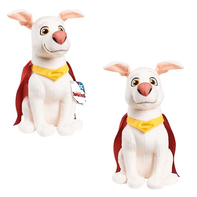 Jouet DC SUPER-PETS Petite Peluche KRYPTO LE SUPERCHIEN, SUPERMAN, Animal en Peluche de 20 cm (8 pouces) - Notre exclusivité