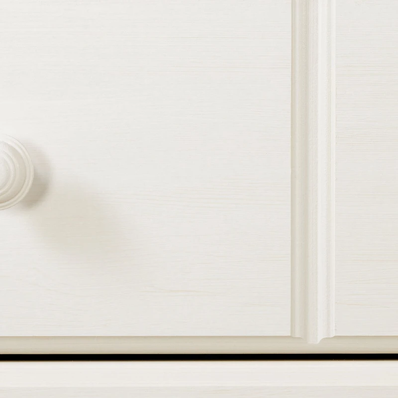 Summer Breeze Commode 5 tiroirs- Blanc antique