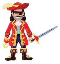 Melissa & Doug Reusable Puffy Stickers - Pirate - French Edition