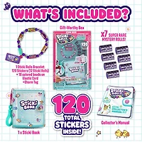 Sticki Rolls - Wearable Shareable Sticker Jewelry - Sticki Book Kit
