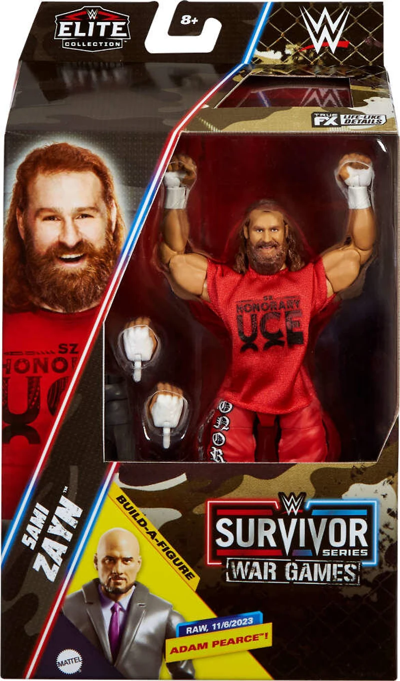 WWE  Elite  Événements Premium Live  Figurine articulée Sami Zayn