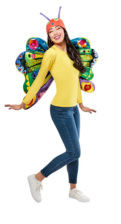 Rubies The World of Eric Carle: Beautiful Butterfly Costume Kit for Adults, Unisex One Size