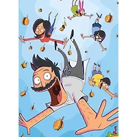 USAopoly Bob's Burgers "It's Raining Belchers" 1000 Piece Puzzle - English Edition