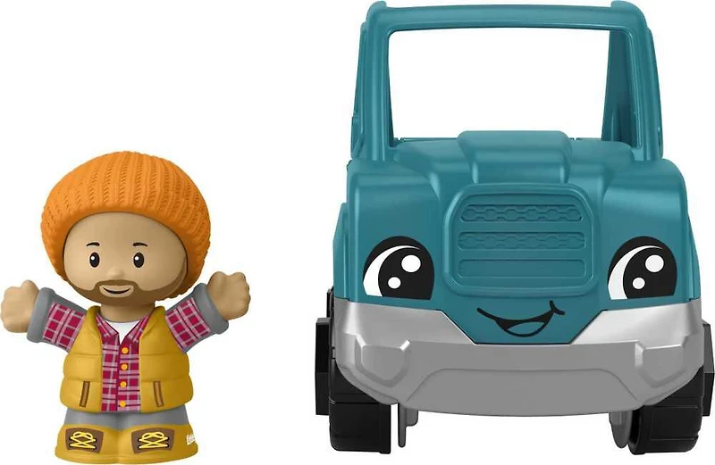 Fisher-Price - Little People - Camionnette et figurine, 2 éléments