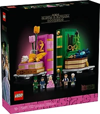 LEGO Wicked Glinda & Elphaba Bookends For Shelves, Fantasy Gift Craft Kit Reading Decor 75691