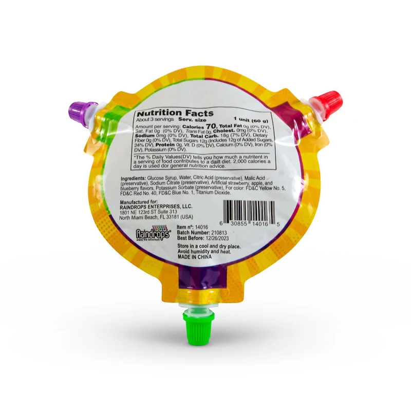 Bonbon gel Electro Fusion Raindrops