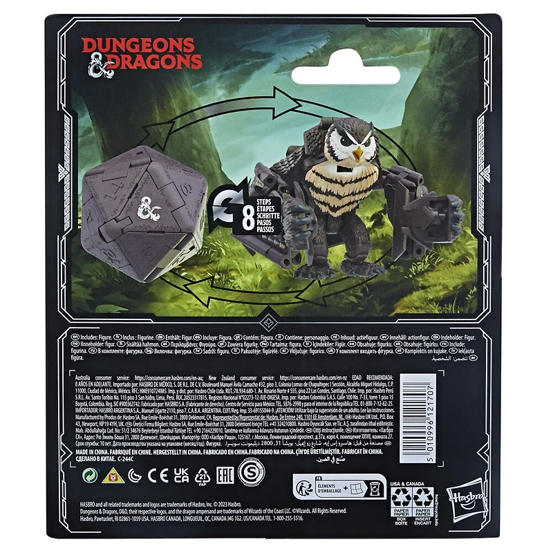 Dungeons and Dragons Dicelings, figurine de collection DandD ours-hibou