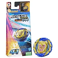 Beyblade Burst QuadStrike, pack de 1 toupie de compétition Fierce Achilles A8, jouet pour enfants à partir de 8 ans