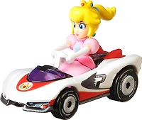 Hot Wheels - Mario Kart - Véhicule Peach P-Wing