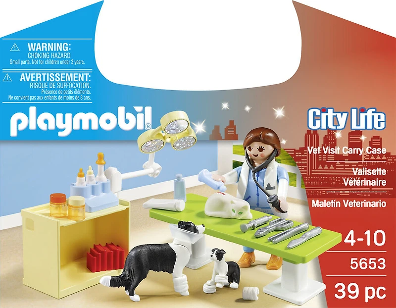Playmobil - Mallette Transportable de Vétérinaire