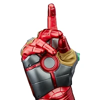 Marvel Legends Series, gant électronique articulé Iron Man Nano Gauntlet, lumières