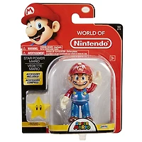 Nintendo - Figurines de 4 pouces Monde de Nintendo - Vedette Mario