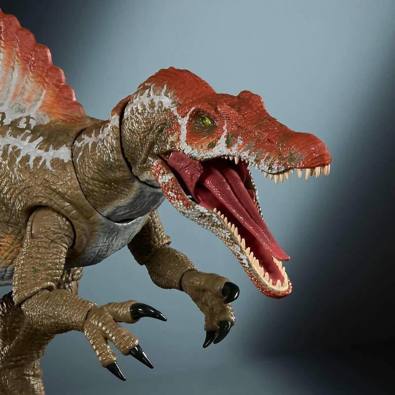 Jurassic World Hammond Collection Jurassic Park 3 Spinosaurus Action Figure, XL Dinosaur Toy