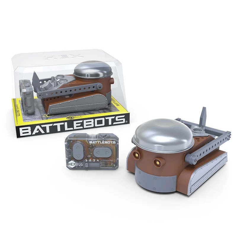 BATTLEBOTS REMOTE COMBAT 4 - 1 par commande, la couleur peut varier (Chacun vendu séparément, sélectionné au hasard)