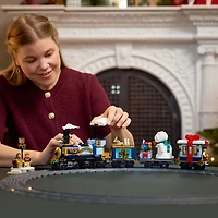 LEGO Icons Holiday Express Train Building Set for Adults, Ages 18+ - Christmas Train W/Track - 10361
