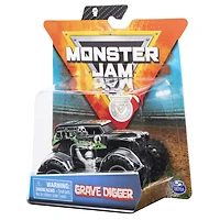Monster Jam, Official Grave Digger Monster Truck, Die-Cast Vehicle, Over Cast Series, 1:64 Scale