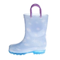 Frozen Blue Rain Boots