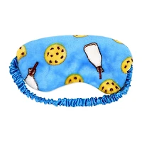 Jesse & Lulu Lounge Blanket with Sleep Mask: Blue Milk & Cookie