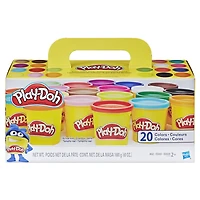 Play-Doh Super Color Pack of 20 Cans - Colours and styles may vary