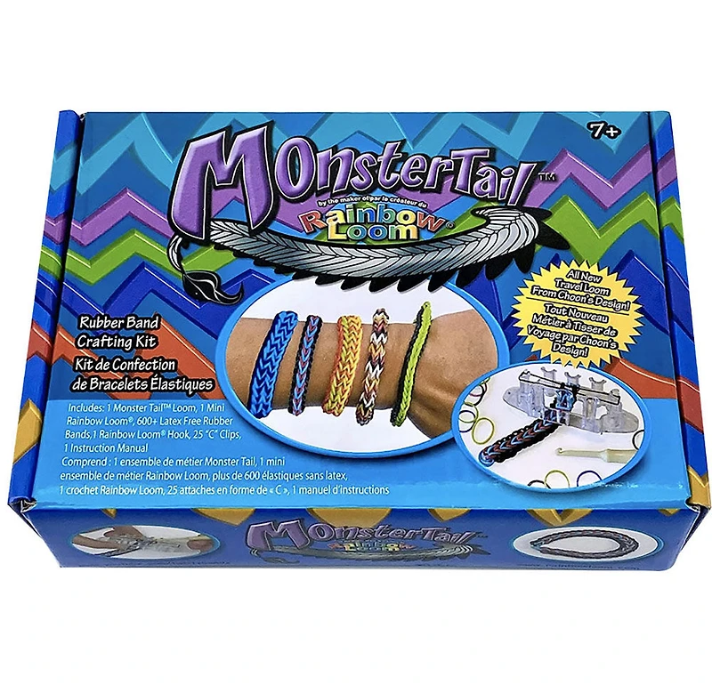 Rainbow Loom - Queue de Monstre