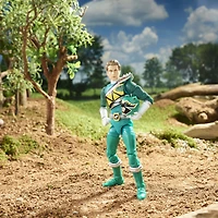 Power Rangers Lightning Collection, Dino Charge Ranger vert, figurine articulée premium de 15 cm de collection