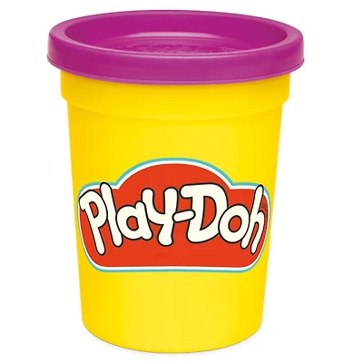 Play-Doh, pot individuel de pâte à modeler mauve de 112 g, jouet pour enfants
