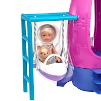 Barbie - Coffret Chelsea et sa fusée, avec Aire de Jeux et Chiot