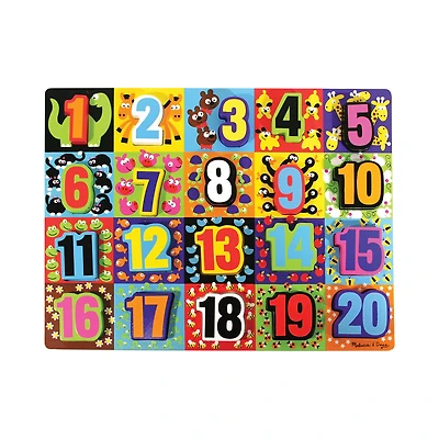 Jumbo Numbers Chunky Puzzle