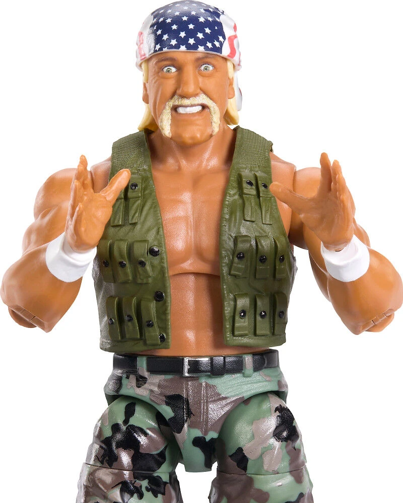 WWE Elite Action Figure SummerSlam Hulk Hogan with Build-A-Figure
