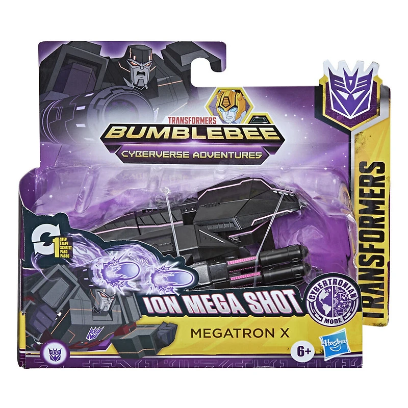 Transformers Bumblebee Cyberverse Adventures - Megatron-X, conversion 1 étape