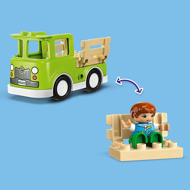 LEGO DUPLO Town Caring for Bees & Beehives Toy, Educational Toy 10419