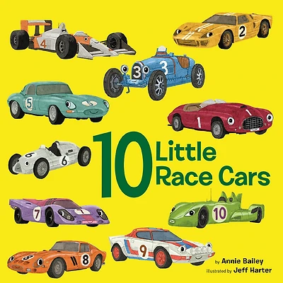 10 Little Race Cars - Édition anglaise