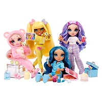 Rainbow High Jr High PJ Party Violet (Purple) 9" Posable Doll