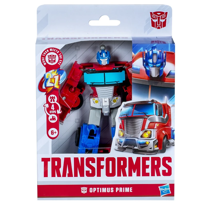 Transformers Authentics, figurine articulée Alpha Optimus Prime de 17,5 cm