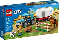 LEGO City Le transport du cheval 60327 Ensemble de construction (196 pièces)