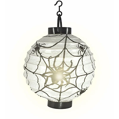 Lanterne en papier toile d'araignée