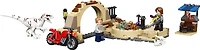 LEGO Jurassic World La poursuite en moto de l'Atrociraptor 76945 Ensemble de construction (167 pièces)