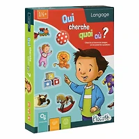 Placote - Who? What? Where? - educational game - French Edition