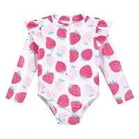 Gerber - Baby & Toddler Summer Blossom Rash Guard
