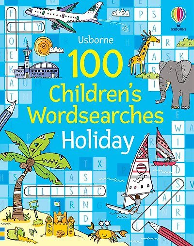 100 Children's Wordsearches: Holiday - English Edition