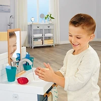 Little Tikes First Bathroom Sink With Real Working Faucet Pretend Play For Kids, 12 Bathroom Accessories