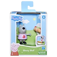 Peppa Pig Peppa et ses amis Wendy Wolf avec sandwich