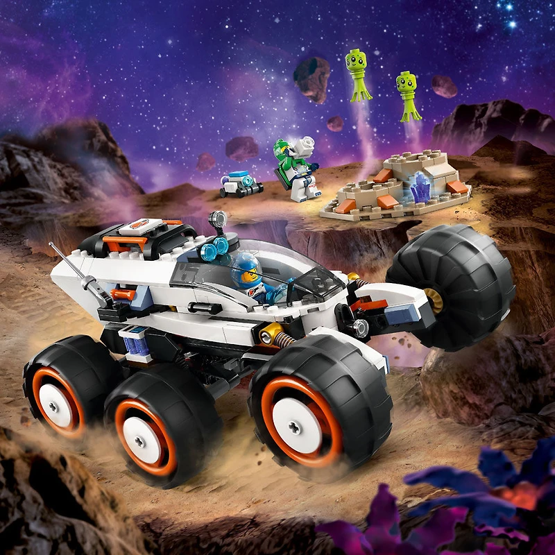LEGO City Space Explorer Rover and Alien Life Pretend Play Toy 60431