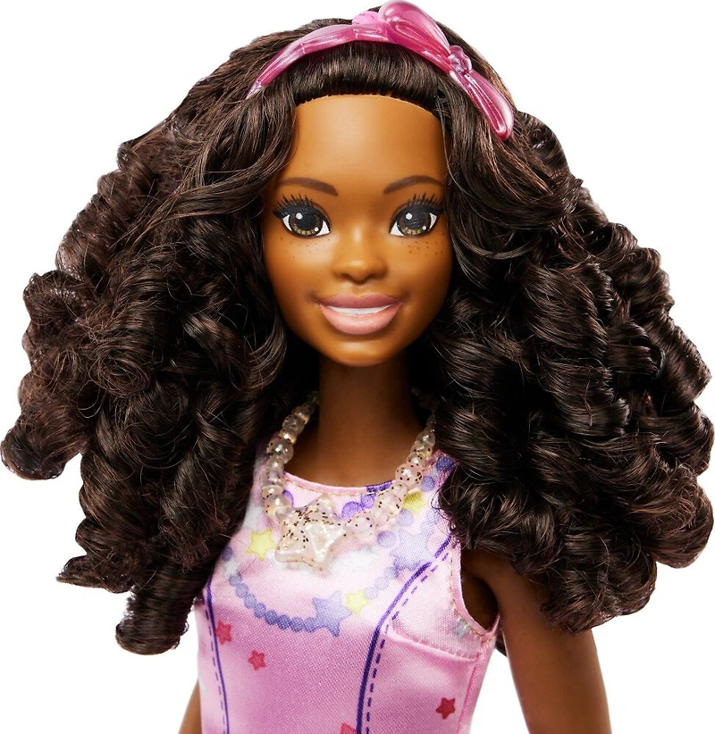 Barbie Doll for Preschoolers, My First Barbie Deluxe, Black Hair