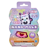 Hasbro Nano-mals Meadowmist la licorne, compagnon électronique
