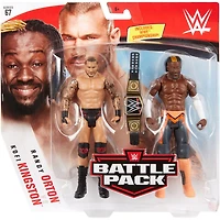 Coffret Combat WWE avec 2 figurines articulées de 15 cm (6 po) et tenues de ring