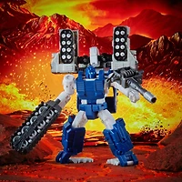Transformers Toys Generations War for Cybertron: Kingdom Deluxe WFC-K32 Autobot Pipes Action Figure