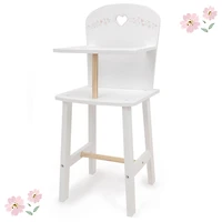 Chaise haute en bois pour poupée, Little Flora - Notre exclusivité