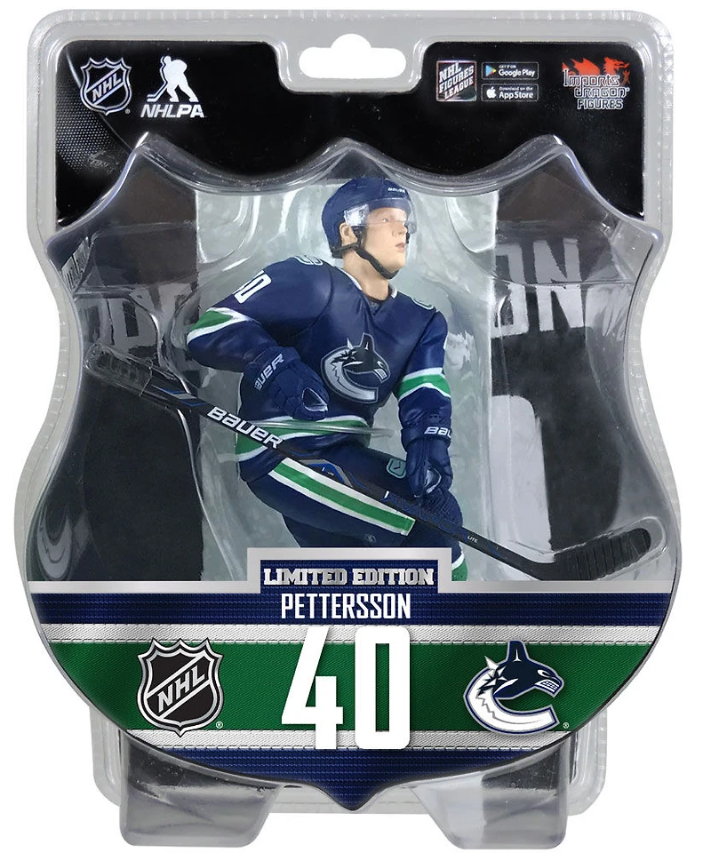 Elias Pettersson Vancouver Canucks LNH Figurine 6".